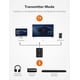thumbnail image 3 of Transmisor/receptor Bluetooth 5.0, adaptador de audio inalámbrico TaoTronics 2 en 1 de 3,5 mm (aptX de baja latencia, 2 dispositivos simultáneamente, para TV/sistema de sonido doméstico), 3 of 5