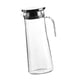 thumbnail image 4 of Jarra De Jugo Para El Hogar, PC, Cafetería, Nevera Resistente Al Calor Con Asa, Jarra De Agua Para Jugo, 1,1 L, 4 of 5