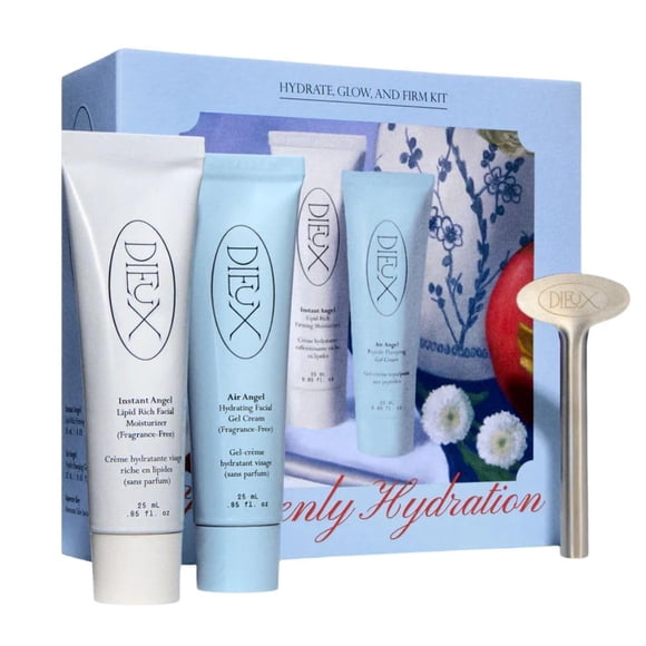 Set de Cuidado Facial Dieux Hidratación Celestial Glow y Firmeza Kit 2x25ml