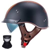 Casco Abierto Vcoros F07A Angel Dot Con Visera Talla M