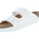 thumbnail image 2 of Sandalia Birkenstock Arizona Flex Platform de cuero blanco, 2 of 4