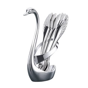 Bothyi - 5 Cucharas De Postre Resistentes Para Regalar, Cucharas De Café Para Fiestas En El Hogar O Picnic