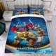 thumbnail image 4 of Transformers EarthSpark Conjunto de sábanas temático, trío de piezas, cómodo y amigable con la piel, diseño único, regalo de decoración para el hogar para familiares, amigos y fans,135cm *200cm, 4 of 6