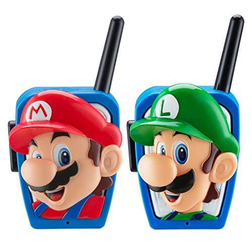 Walkie Talkies Super Mario Bros Ekids Juguetes Para Niños Radios De Mano