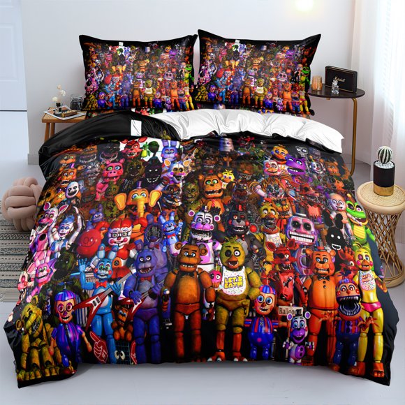 Toy Bear Series Three-Piece Bedding Set