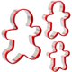 thumbnail image 1 of Cortadores de Galletas Grlifbaw de 3 Piezas de Acero Inoxidable, 1 of 3