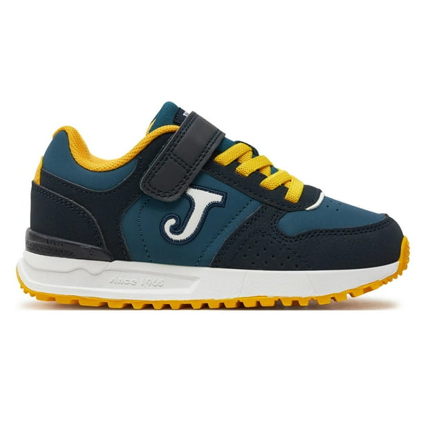 Zapatilla Kids Tornado Azul Petroleo Joma