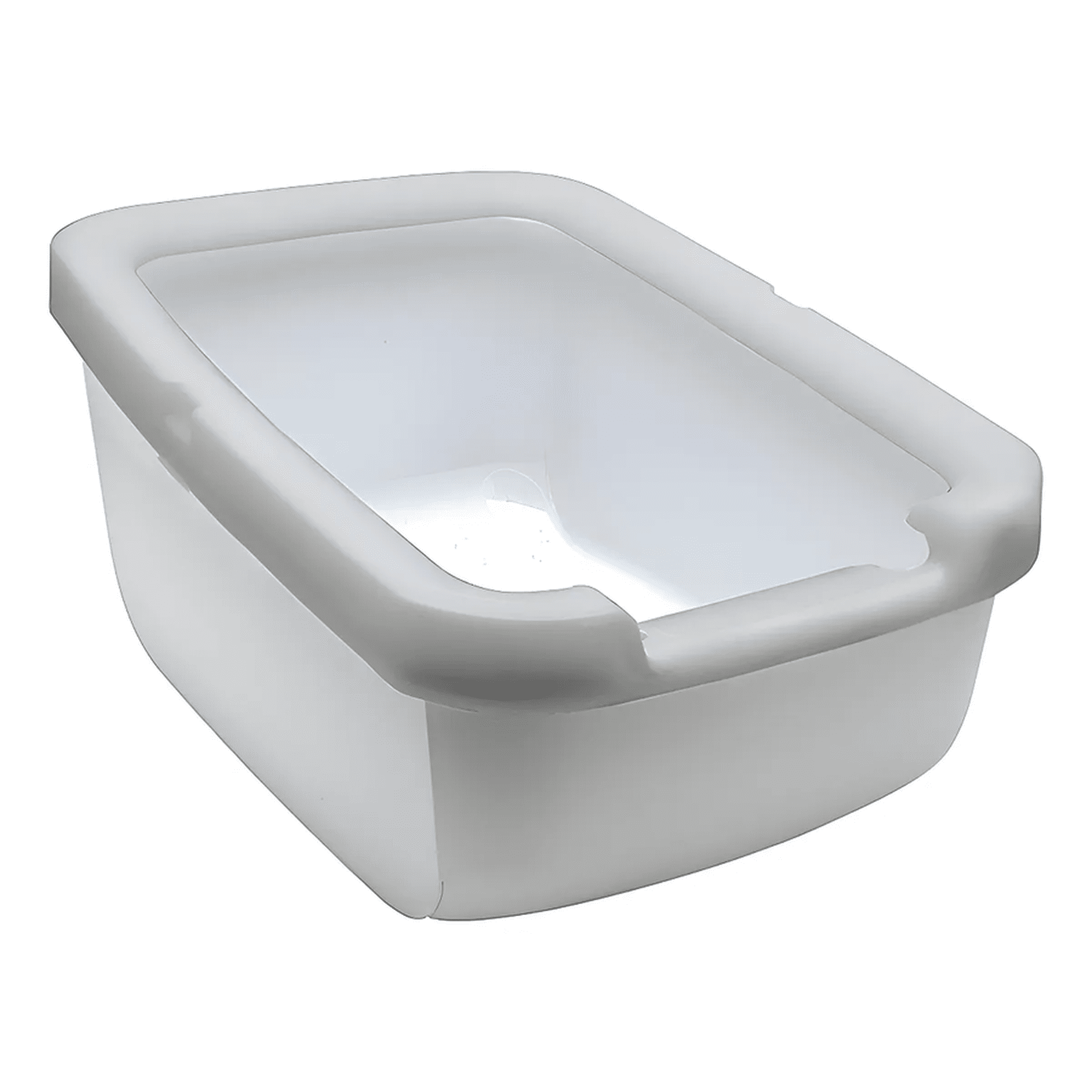 Catit Arenero Para Gatos Borde Grueso Gris Claro