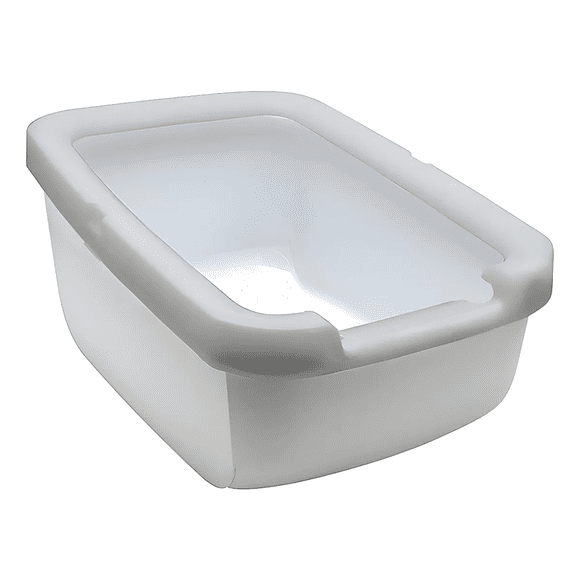 Catit Arenero Para Gatos Borde Grueso Gris Claro