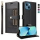 thumbnail image 5 of FOXDOCK Funda tipo Cartera para iPhone 15 – Cubierta de Cuero PU con Múltiples Ranuras, Bolsillo para Efectivo y Correa de Muñeca, 5 of 6