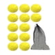 thumbnail image 3 of 12 Pelotas De Pickleball Silenciosas De Espuma De PU Para Niñas Y Niños Principiantes, Deportes De Ocio, Color Amarillo, 3 of 5