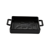 Imahe - Fuente Cuadrada Grill Cerámica Gres 22X17X3