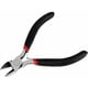 thumbnail image 1 of Mini alicates de corte de precisión de 4,5 pulgadas - Mangos antideslizantes de acero inoxidable - Alicates de corte diagonal para cortar cables electrónicos, metales blandos, manualidades y joyería, 1 of 5