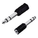 thumbnail image 1 of Adaptador De Audio Jack Hembra 3.5mm A Plug Macho 6.3 Mm, 1 of 3