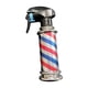 thumbnail image 1 of Botella De Spray De Peluquería Multifuncional Rayas Retro Para Salón De Peluquería Estudio Gris, 1 of 3