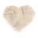 thumbnail image 2 of 40x50cm shaggy en forma de corazón alfombra de piso alfombrilla almohadilla cojín blanco + gris, 2 of 3