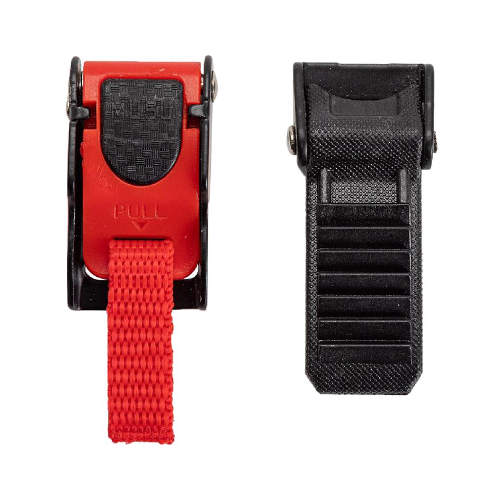 Magideal - Hebillas Universales Para Casco De Motocicleta, Liberación Rápida, Plástico, Instalación Sencilla, Cómoda Correa Para La Barbilla, Apta Para Atv,