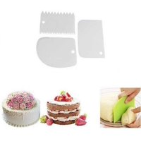 Genérico - Pack 3 Espatula Texturizadoras Espatula Para Glaseado Crema