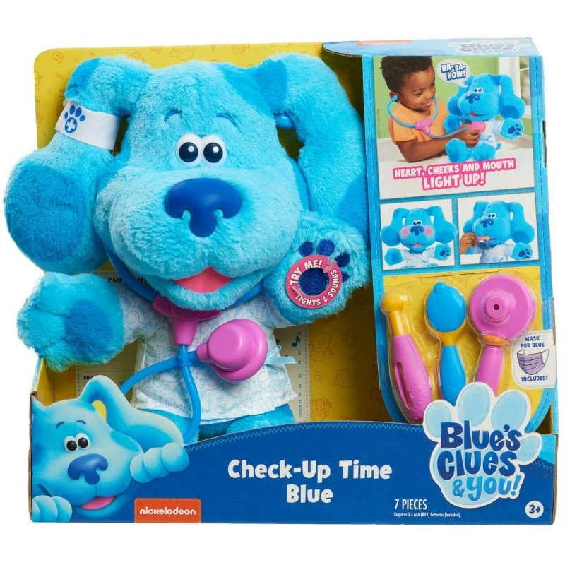 Just Play - Peluche Pistas De Blue Y Tu Chequeo Medico.