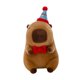 thumbnail image 3 of Lindo Animal De Peluche De Capibara Con Mensaje De Feliz Cumpleaños Para Adolescentes, Niños Y Niñas, 33 Cm, 3 of 3