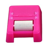 Magideal - Caja De Borde De Aceite, Caja De Pintura De Borde De Cuero, Herramienta Para Artesanía De Cuero, Rodillo De Borde De Cuero Portátil Fácil De Usar, Caj Rodillo De Grano Fino