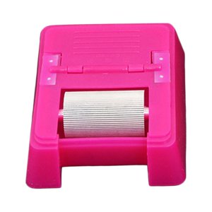 Magideal - Caja De Borde De Aceite, Caja De Pintura De Borde De Cuero, Herramienta Para Artesanía De Cuero, Rodillo De Borde De Cuero Portátil Fácil De Usar, Caj Rodillo De Grano Fino