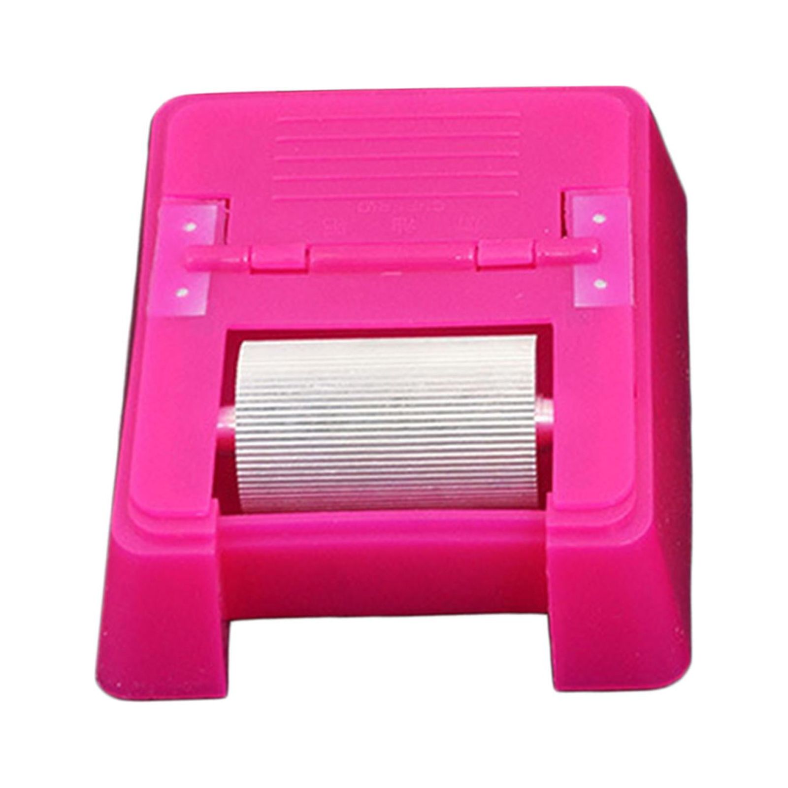 Magideal - Caja De Borde De Aceite, Caja De Pintura De Borde De Cuero, Herramienta Para Artesanía De Cuero, Rodillo De Borde De Cuero Portátil Fácil De Usar, Caj Rodillo De Grano Fino