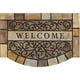 thumbnail image 1 of Alfombra exterior MTOUOCK Durable Welcome de 90 x 60 cm con goma antideslizante, 1 of 9