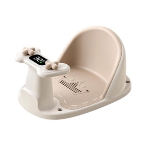 Bothyi - Asiento De Baño Para Bebé, Estable, Antideslizante, Resistente, Cómodo, Accesorio Para Bañera, Color Caqui