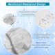thumbnail image 3 of Gorro de ducha Sheomern extragrande impermeable para cabello largo, 3 of 7