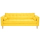 thumbnail image 1 of Sofa Retro 3cg Felpa 05 Amarillo, 1 of 6