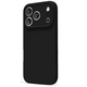 thumbnail image 1 of Carcasa Funda Para iPhone 17 Pro Silicona Negro, 1 of 6