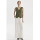 thumbnail image 4 of Polera Mujer Aplicación Botones Verde Olivo, 4 of 4