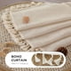 thumbnail image 4 of Cortinas Joydeco de Lino Boho 2 Paneles 132x183 cm Semitransparentes, 4 of 8