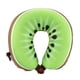thumbnail image 1 of Cojín de viaje en forma de U con bonito estampado de frutas, ideal para el cuello, para el hogar y la oficina, con forma de kiwi., 1 of 8