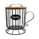 thumbnail image 4 of Soporte Para Cápsulas De Café, Organizador Rústico De Gran Capacidad Para Encimera, Barra De Cocina, L, Negro, 4 of 5