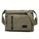 thumbnail image 4 of 1pc Men's Crossbody Messenger Bag Canvas Bag With Upgrade Thickened Canvas Material Messenger Bag Singel Shoulder Large Capacity Bag Large Capacity Multi-Pocket, 4 of 5