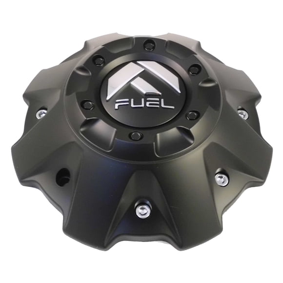 Tapa central de rueda FUEL OFF-ROAD 18 cm negro 5/6 pernos
