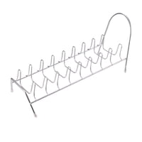 Bothyi - Estante De Almacenamiento De Drenaje De Metal Reutilizable Para Gabinete, Encimera De Cocina, 9 Niveles