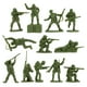 thumbnail image 2 of Plastic Army BMC Iwo Jima 32 para hombre de la Segunda Guerra Mundial, estadounidense y japonés, 2 of 3