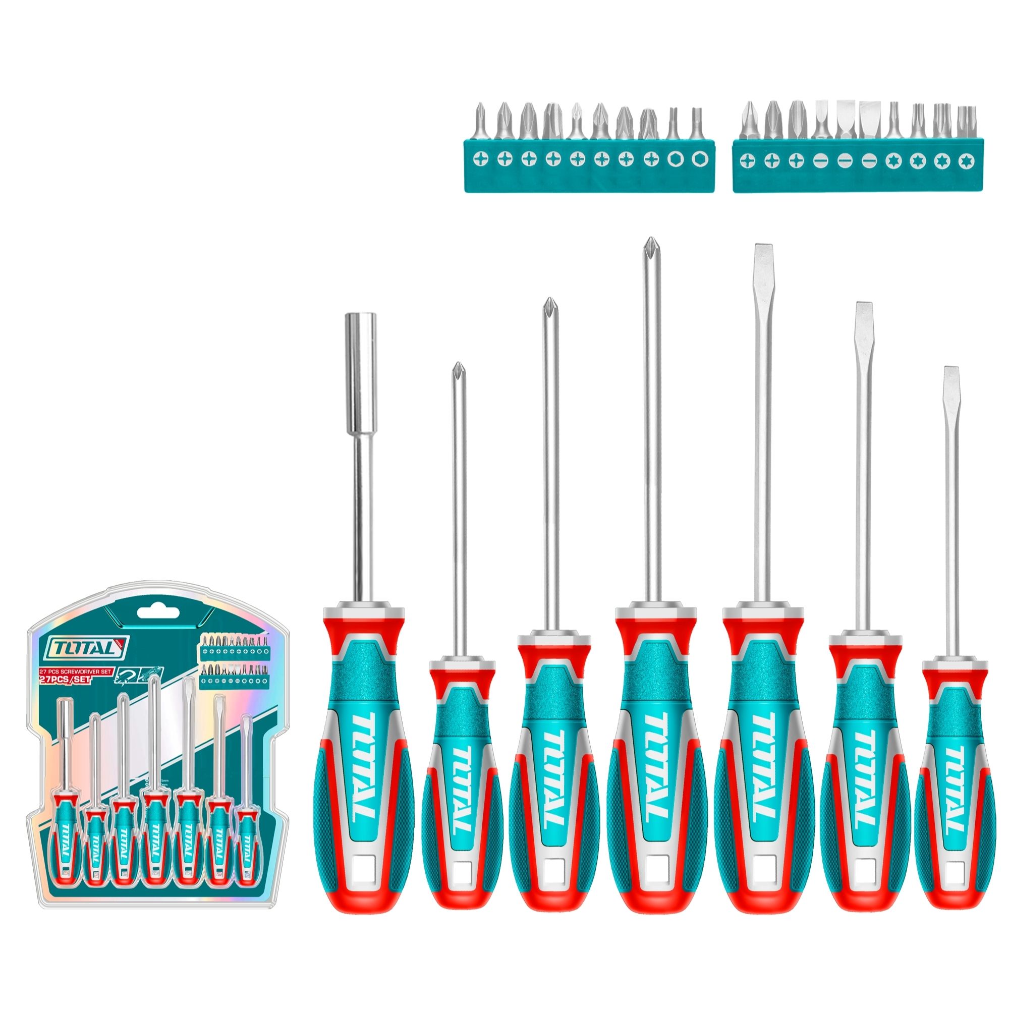 Juego Destornillador 27 Piezas Total
