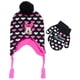 thumbnail image 1 of Conjunto de Gorro y Manoplas Disney Minnie Mouse para Niñas de 2 a 4 Años, 1 of 7