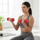 thumbnail image 3 of Mancuerna PWRFitness 4 Kg Neopreno Rojo 1 Unidad, 3 of 3