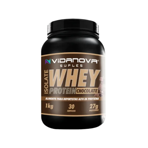 Proteína Whey Isolada 1kg - Chocolate