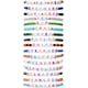 thumbnail image 1 of Pulsera de la amistad inspirada en Tylo (16 piezas), ideal para amantes de la música, regalos para amantes de la música, joyería., 1 of 7