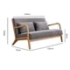 thumbnail image 2 of Sofa de 2 Asientos Moderno de Comedor con Apoyabrazos, 2 of 3