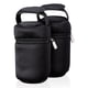 thumbnail image 1 of Bolsa térmica y enfriador de botellas: mantiene las botellas frías o calientes (2 unidades), color negro, 1 of 5