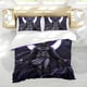 thumbnail image 5 of Caballero Luna Conjunto de sábanas temático, trío de piezas, cómodo y amigable con la piel, diseño único, regalo de decoración para el hogar para familiares, amigos y fans,173cm *218cm, 5 of 6