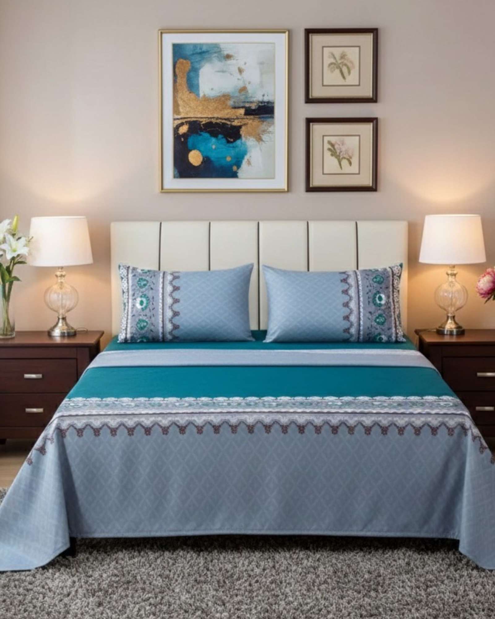 Imac Hogar - Juego De Sabanas 500 Hilos King A5