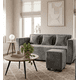 thumbnail image 1 of Nuvo + 1 Pouf Gris, 1 of 3